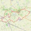 Trace GPS Cassel-Terdeghem-Mont des Récollets-Cassel, itinéraire, parcours