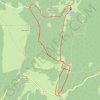 Trace GPS Cuvéry - La Conay, itinéraire, parcours