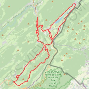 Trace GPS Tour des 4 Villages - Les Rousses, itinéraire, parcours