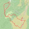Trace GPS Cret-Luisard, itinéraire, parcours