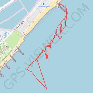 Trace GPS Zepp, itinéraire, parcours