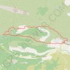 Trace GPS Collet de Gilibert - Coursegoules, itinéraire, parcours
