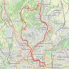 Trace GPS Départ de Lyon : Mont Thou et Mont Verdun, itinéraire, parcours