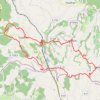 Trace GPS Boucle des châteaux via Turenne, itinéraire, parcours