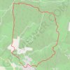 Trace GPS Saint-Gervais - Font du Loup, itinéraire, parcours