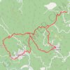 Trace GPS 20230308 St-Jean-du-Gard, itinéraire, parcours