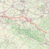 Trace GPS Lille Bruxelles à Vélo, itinéraire, parcours