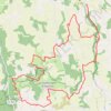 Trace GPS Monts d'Arrée, De Coatélan au cloître, itinéraire, parcours