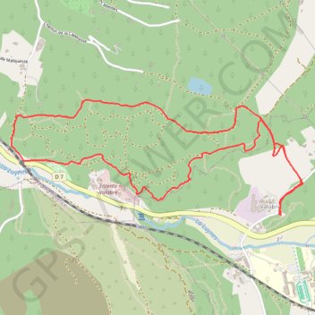 Trace GPS Muraille de Geydan - Gardanne, itinéraire, parcours