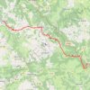 Trace GPS Estaing - Espeyrac - Chemin de Saint-Jacques-de-Compostelle, itinéraire, parcours