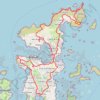 Trace GPS Bréhat : le tour de l'île, itinéraire, parcours
