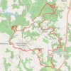 Trace GPS Les Cagouilles - Baignes-Sainte-Radegonde, itinéraire, parcours