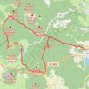 Trace GPS Le Tour des puys Montjuger et Vichatel, itinéraire, parcours