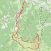 Trace GPS Pointe de Cupoire - Sous La Tête du pré des Saix, itinéraire, parcours