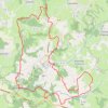 Trace GPS Salt-en-Donzy, itinéraire, parcours