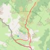 Trace GPS Pic Rouge et Col de la Cuarde en circuit depuis Lhers, itinéraire, parcours