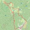 Trace GPS Rossberg depuis Bourbach, itinéraire, parcours