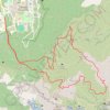 Trace GPS Le Mont Puget depuis le Domaine de Luminy, itinéraire, parcours
