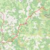 Trace GPS LeSauvageAumontAubrac, itinéraire, parcours