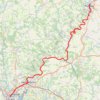 Trace GPS Lorient - Pontivy - Lorient, itinéraire, parcours