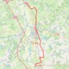 Trace GPS Montrond-les-Bains / Balbigny, itinéraire, parcours