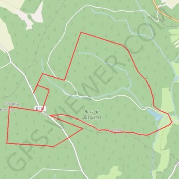 Trace GPS Corgirnon Les plains bois, itinéraire, parcours