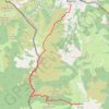 Trace GPS Les Crêtes d'Iparla, itinéraire, parcours