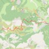 Trace GPS Chasteuil castellane, itinéraire, parcours