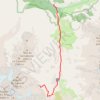 Trace GPS Lac des Bèches, itinéraire, parcours