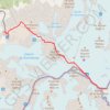 Trace GPS Mont Blanc, itinéraire, parcours