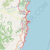 Trace GPS Kiama Coast Walk, itinéraire, parcours