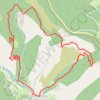 Trace GPS L'escale - saint andre de valborgne (30), itinéraire, parcours