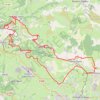 Trace GPS Rodez Agglomeration - Circuit 13 - La cuvée du Vallon, itinéraire, parcours