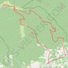 Trace GPS Peypin d'Aigues, itinéraire, parcours