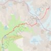 Trace GPS Col du Gioberney, itinéraire, parcours