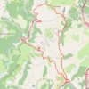 Trace GPS PEYRE - MOULIBEZ - CASTELMUS, itinéraire, parcours