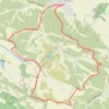 Trace GPS Les collines du moulin à vent - Villeneuve-la-Comptal, itinéraire, parcours