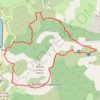 Trace GPS Balade au dessus de Nonza, itinéraire, parcours