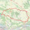 Trace GPS Sagy - Vetheuil, itinéraire, parcours