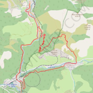 Trace GPS Trois Villages, itinéraire, parcours