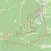 Trace GPS Sainte-Odile Versant Sud, itinéraire, parcours