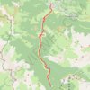 Trace GPS Laruns à Gabas - GR 108 entretien balisage, itinéraire, parcours