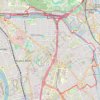 Trace GPS Le long de la Marne, itinéraire, parcours