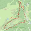 Trace GPS Lac des Grenouilles, itinéraire, parcours
