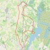 Trace GPS Rando Sucé Mazerolles Canal, itinéraire, parcours