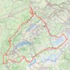Trace GPS Jura et Suisse 6j 1 002km D+17100, itinéraire, parcours
