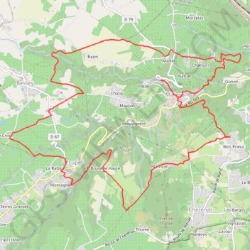 Trace GPS Pilat - Malleval, itinéraire, parcours