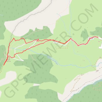 Trace GPS Col de Pause, itinéraire, parcours