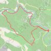 Trace GPS Le Thoronet - Canal de Sainte-Croix, itinéraire, parcours