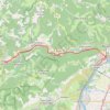 Trace GPS La Voulte-sur-Rhône / Les Ollières-sur-Eyrieux, itinéraire, parcours